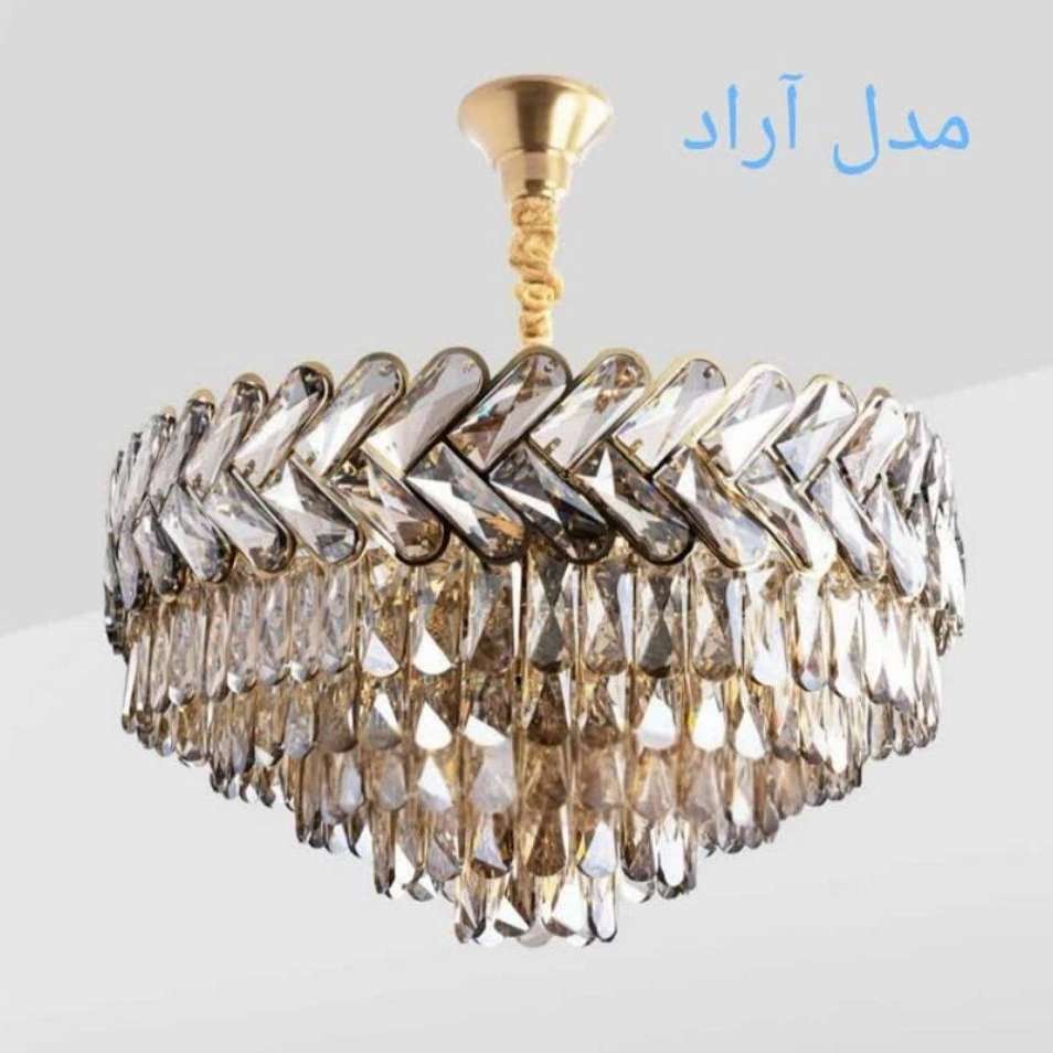فروش عمده لوستر سانتی با طراحی متنوع