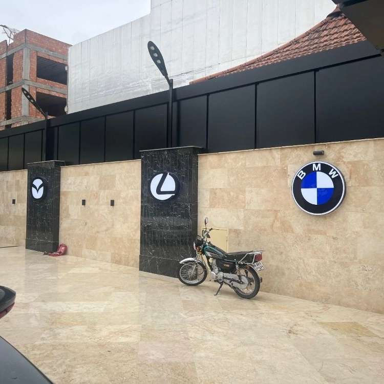 اجرای نمای کامپوزیت آمل