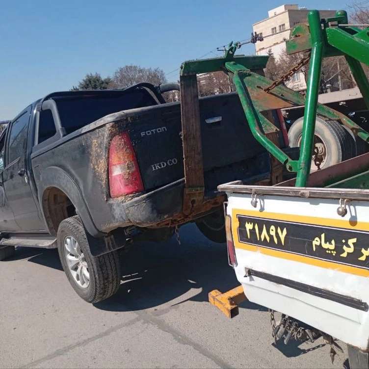 یدک کش اتوبان مشهد باغچه