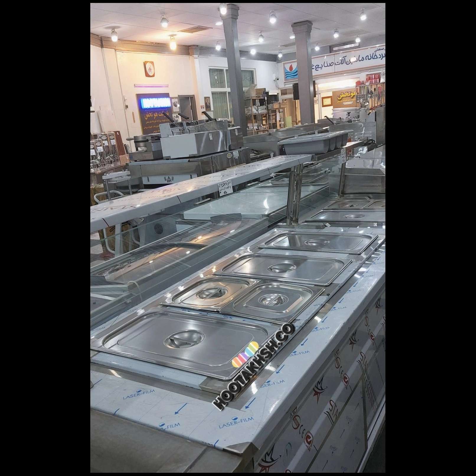 کانتر گرم استنلس استیل