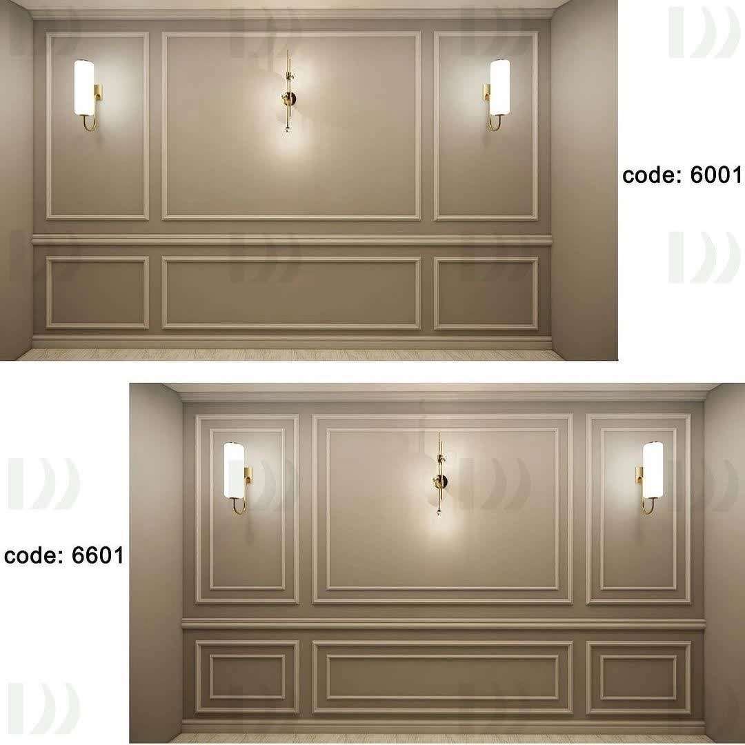 اجرای قاب بندی با کد محصول  6001 و  6601