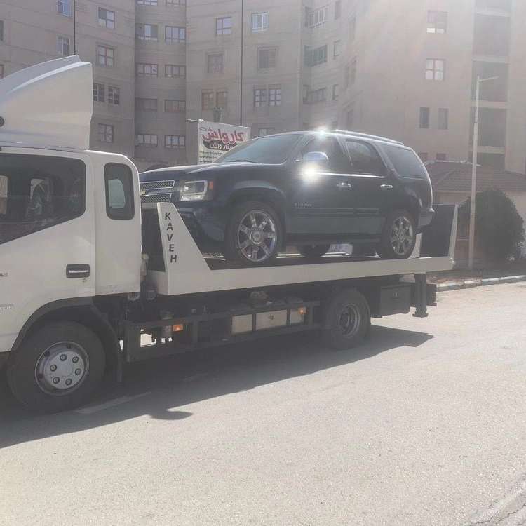 امداد جاده‌ای در کرمان