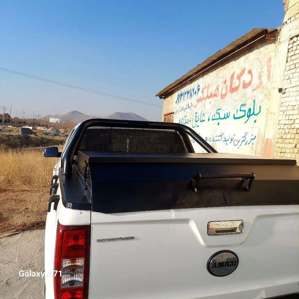 طراحی و ساخت باکس عقب پیکاپ آفرودی