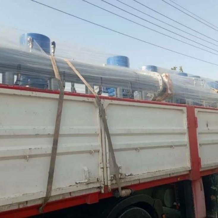 حمل بار با تریلی ده چرخ