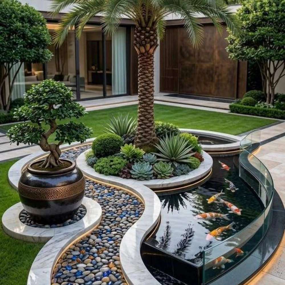 محوطه سازی در بابلسر