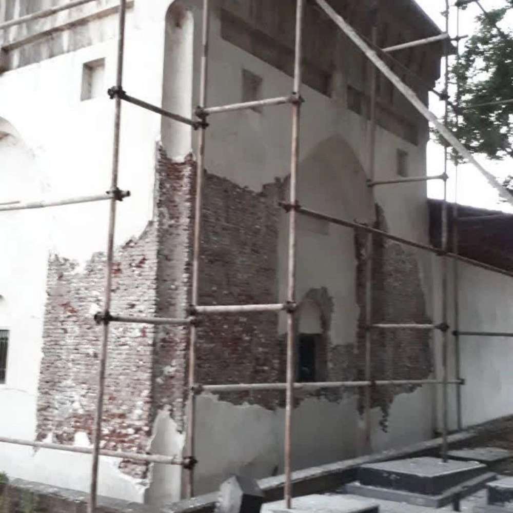 ساخت و مرمت آثار باستانی در مازندران