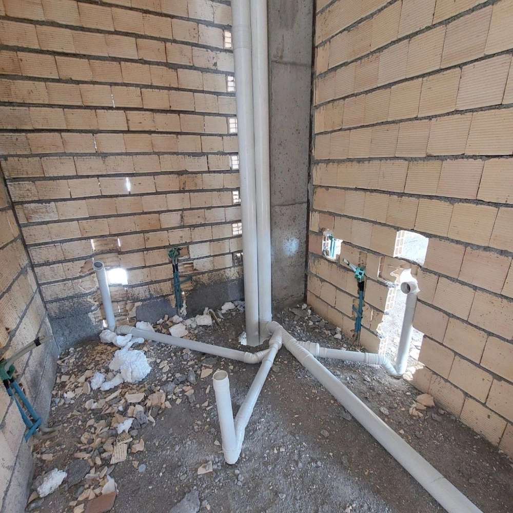 لوله کشی پمپ آب