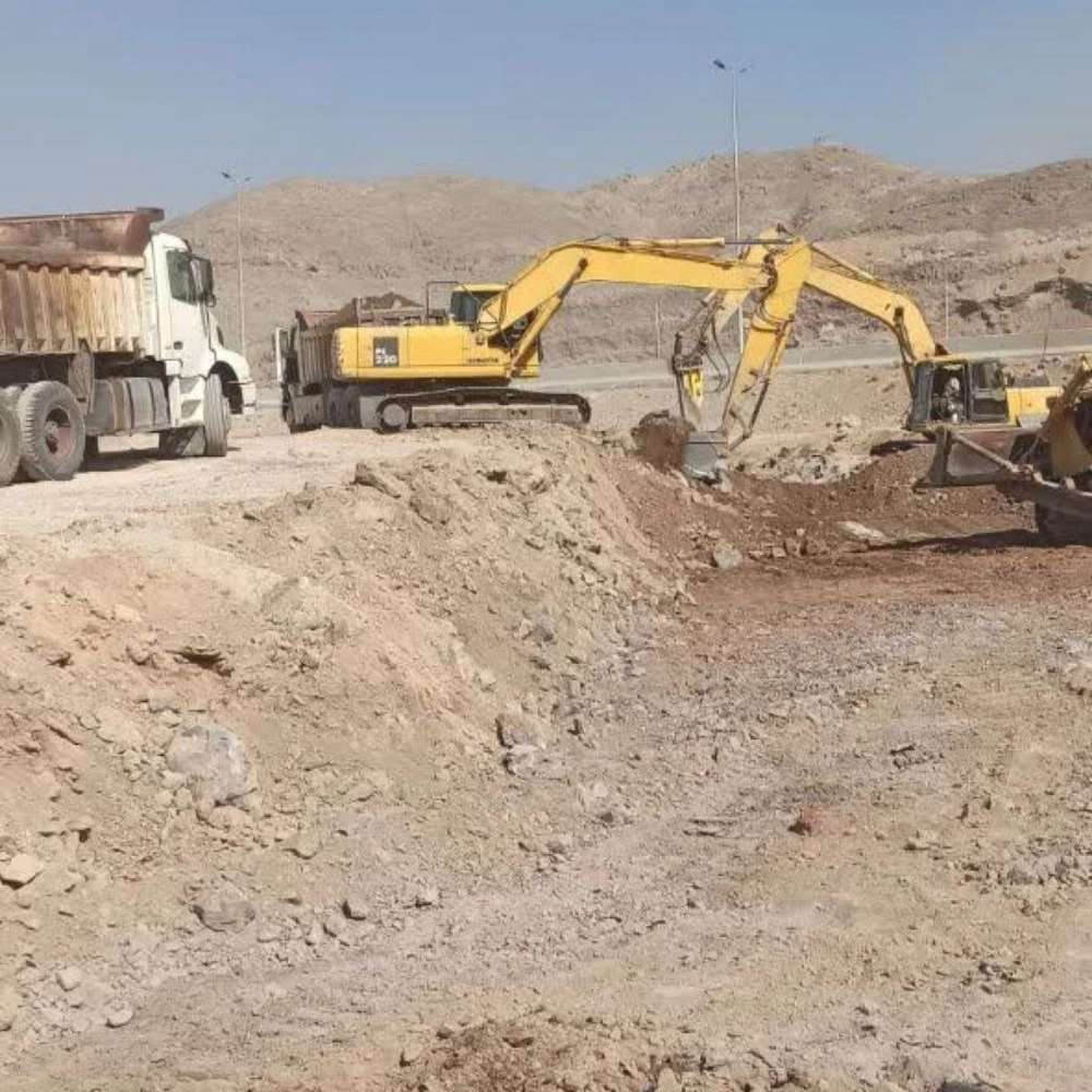 خاکبرداری در اطراف تهران