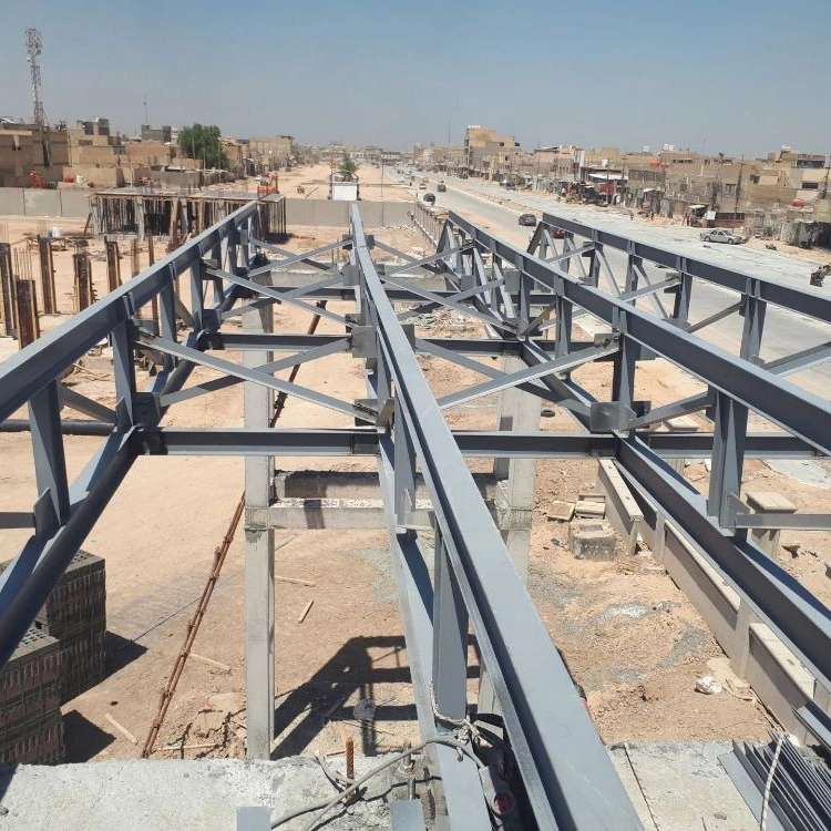 نصب اسکلت فلزی
