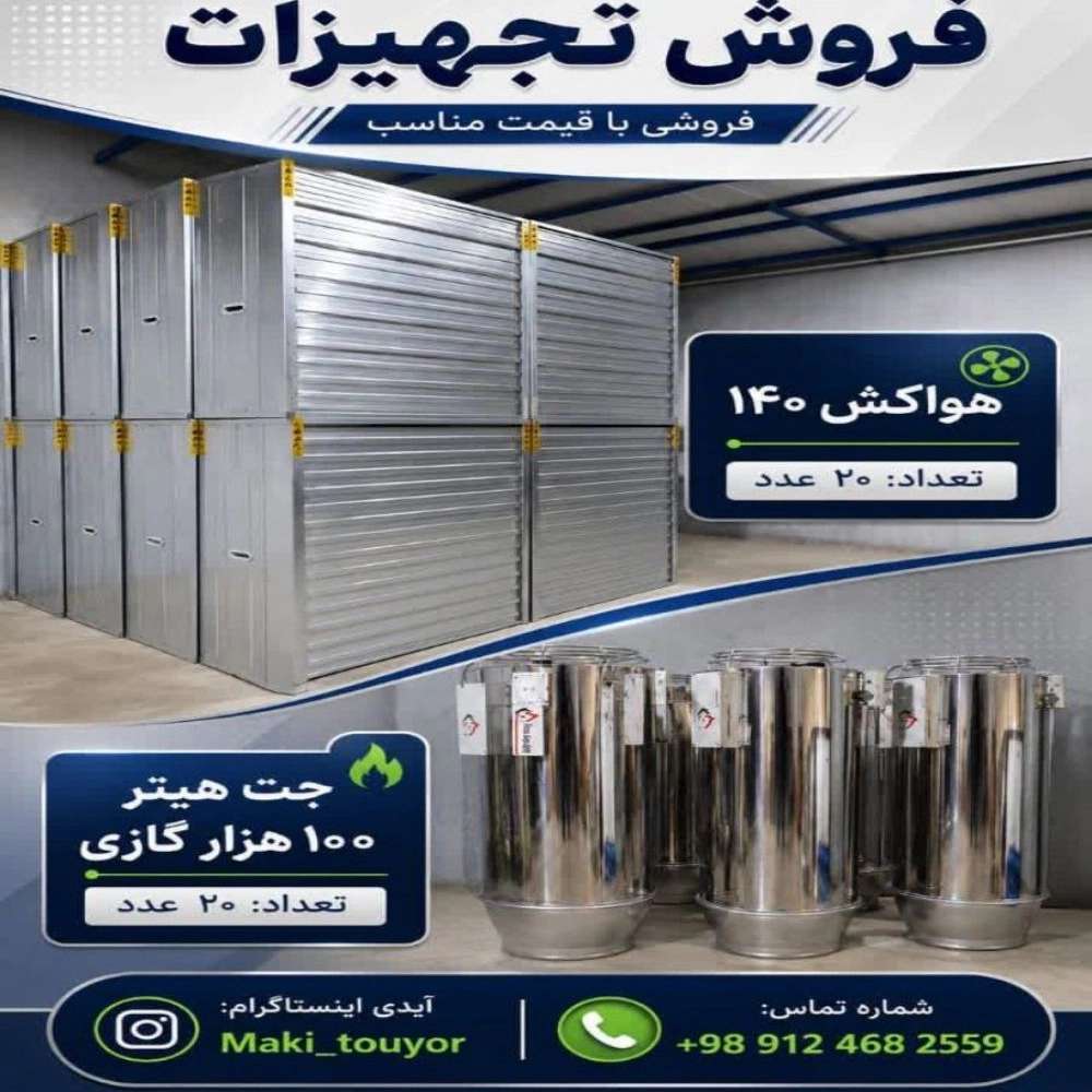 قیمت هواکش مرغداری