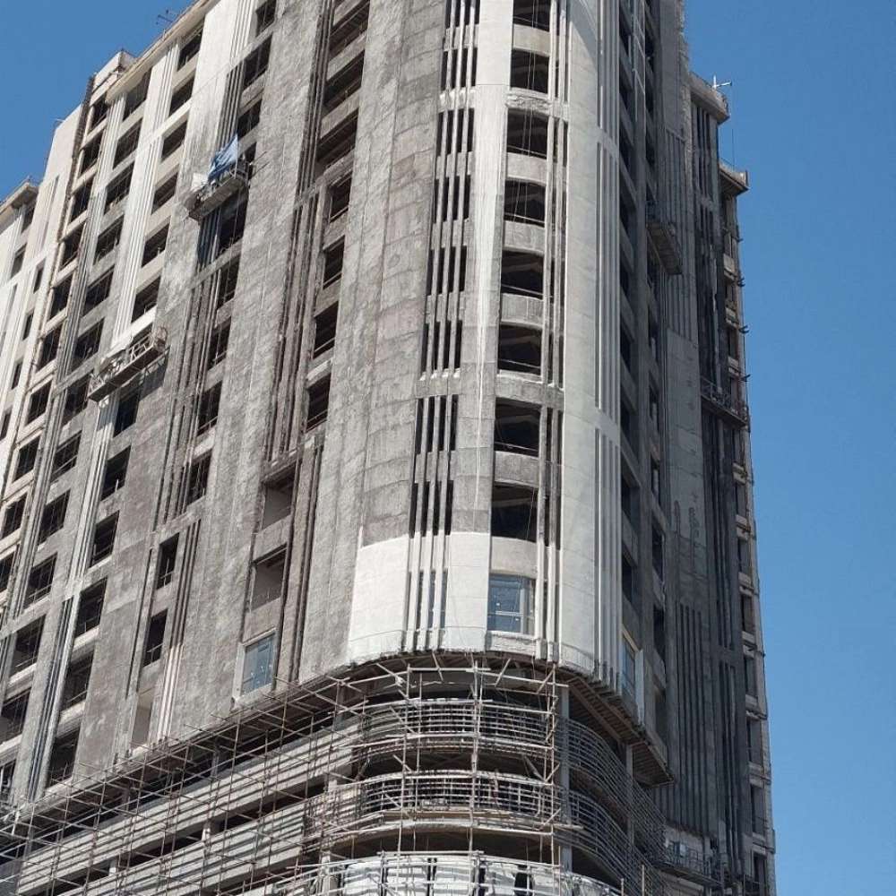 اجرای نمای ساختمان صبا کیانپارس اهواز