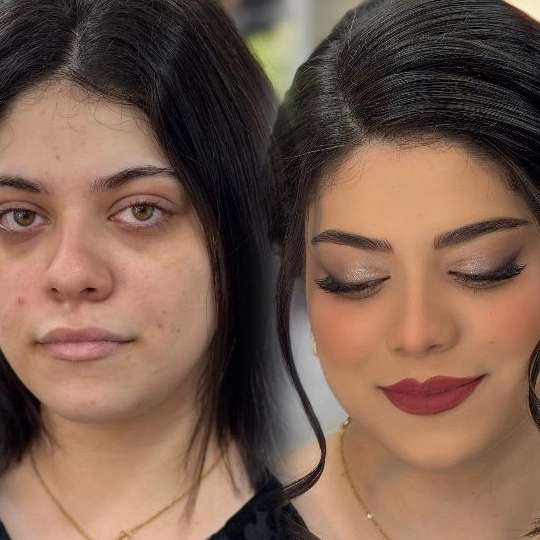 میکاپ و شینیون VIP در سالن زیبایی فرحناز داداشی