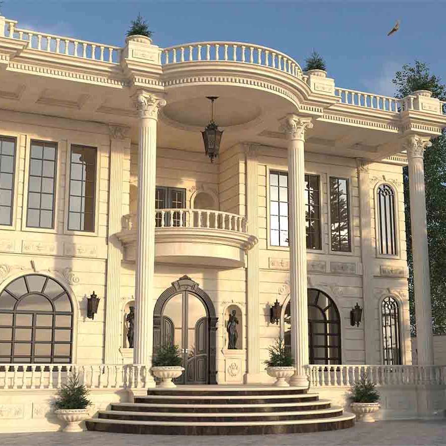 طراحی و اجرای ویلا