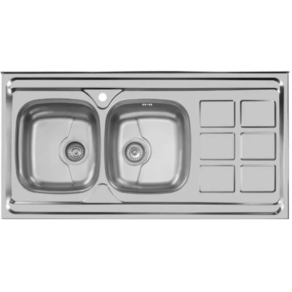 سینک ظرفشویی روکار اخوان کد 166SP