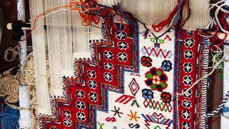 آموزش فرش گلیم و گبه نگین