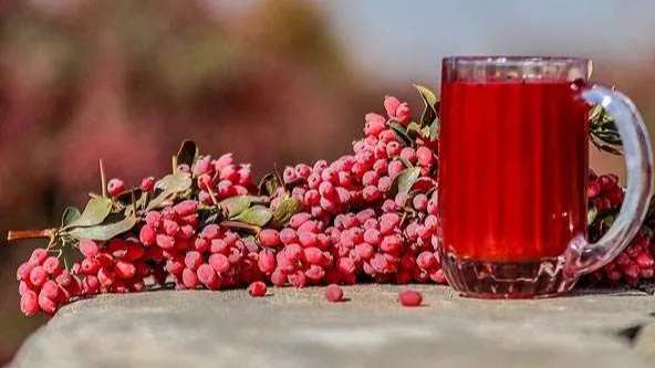 تولید آبمیوه طبیعی آب زرشکی