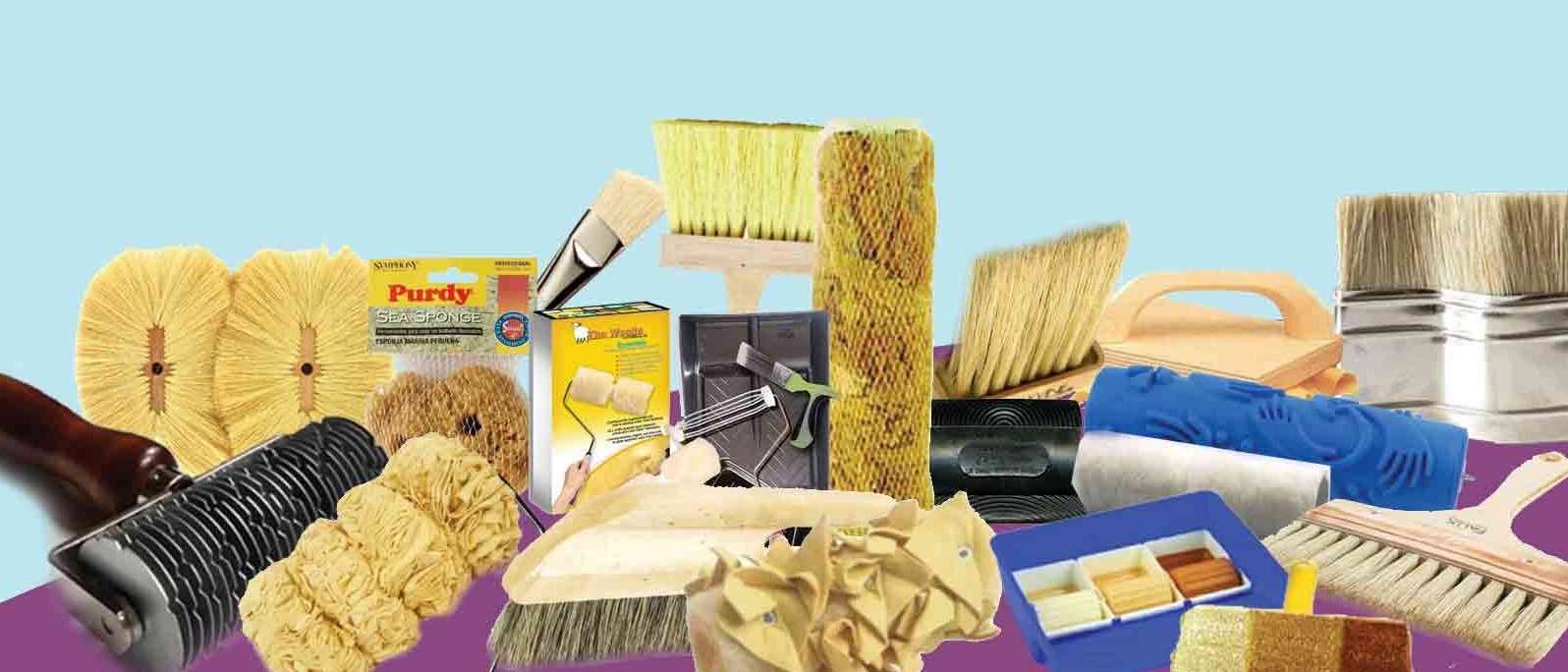 انواع رنگ پتینه ابزار و متریال