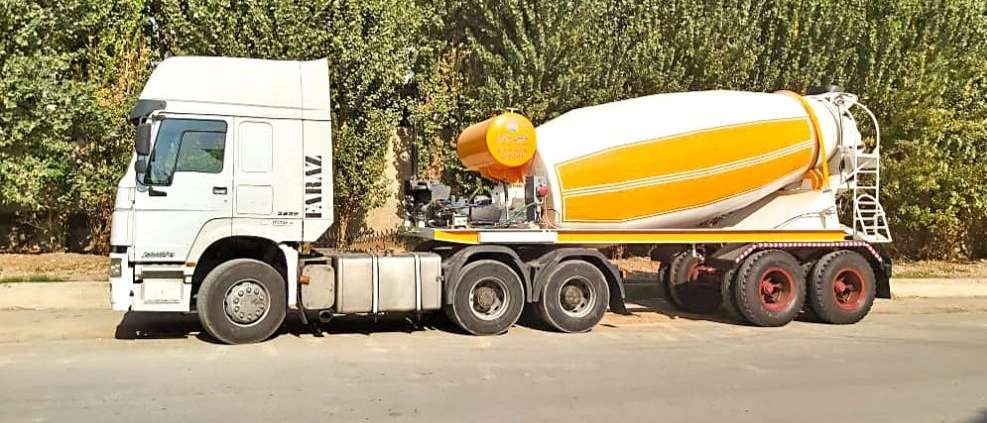 طراحی و تولید میکسرهای حمل بتن