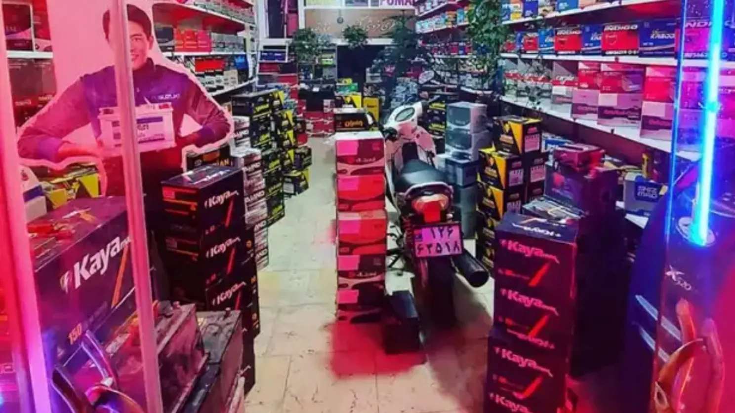 بطاريات إيرانية محلية
