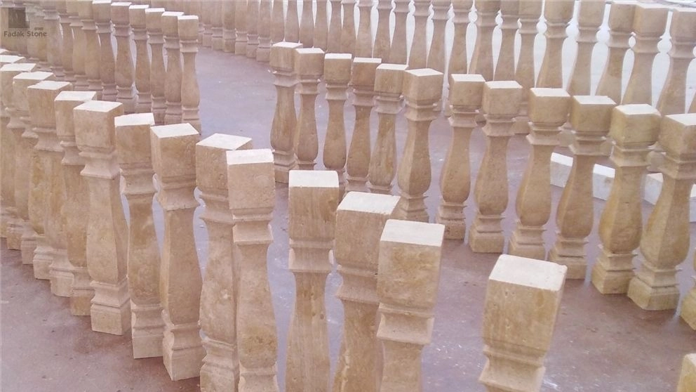 تولیدی ستون های سنگی گرد کاظمی