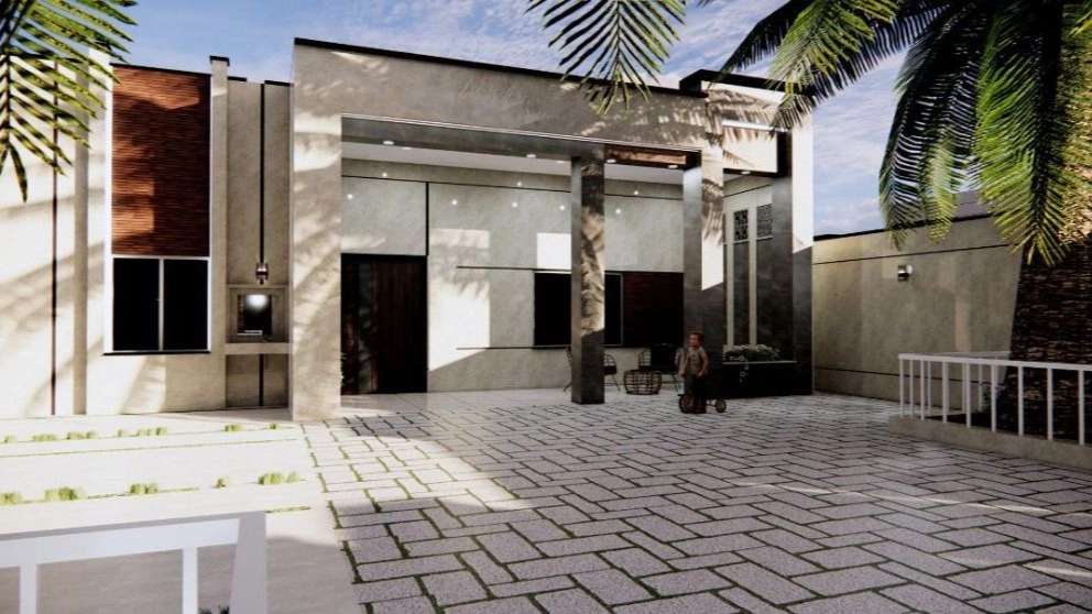 طراحی نمای ساختمان مینایی
