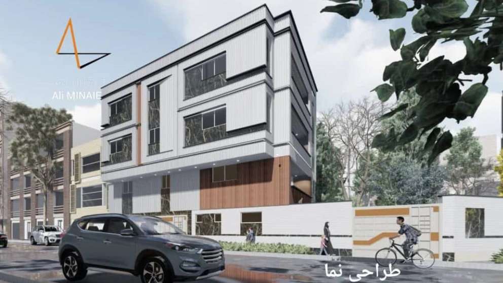 طراحی نمای ساختمان مینایی