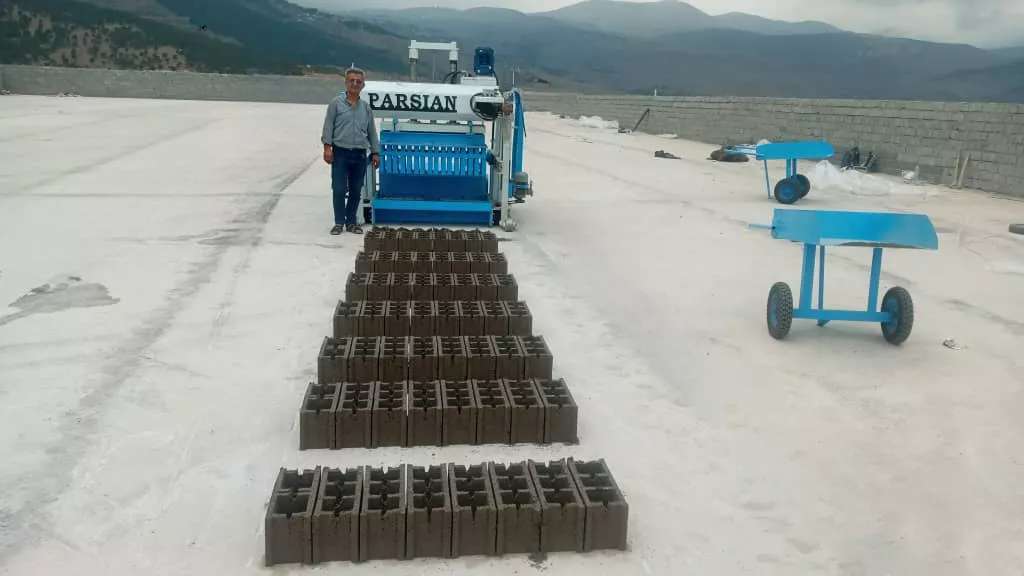 کارگاه بلوک زنی پارسه رشت