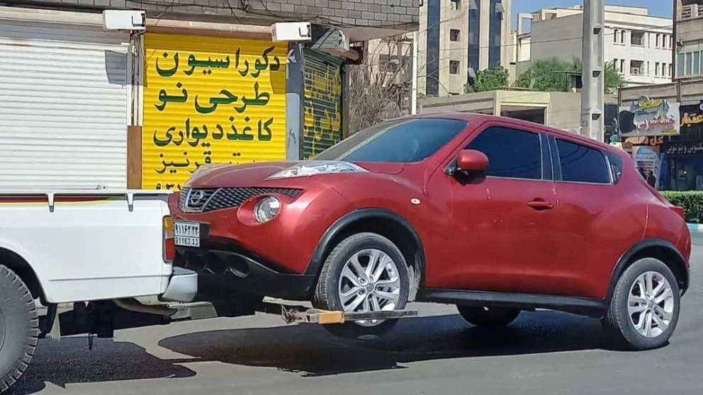 Ahvaz'da Hamid araba kurtarma
