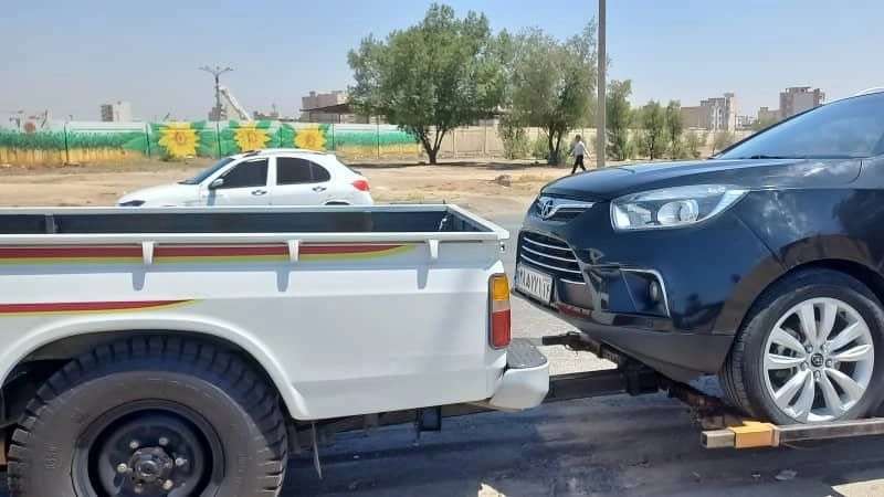 Ahvaz'da Hamid araba kurtarma