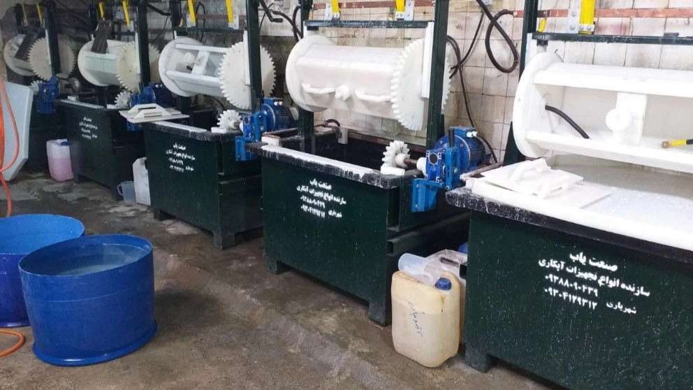 تجهیزات آبکاری صنعت یاب