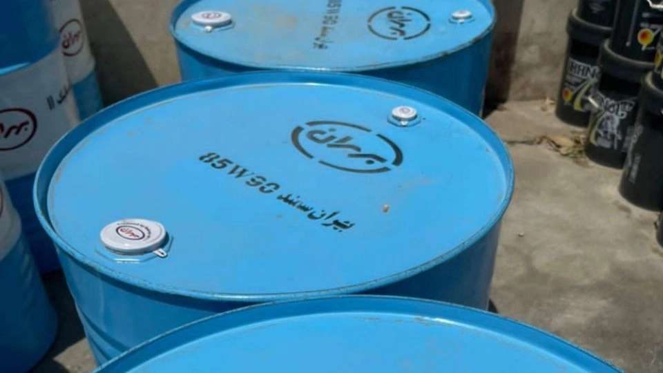 روغن موتور و روغن صنعتی نمونه