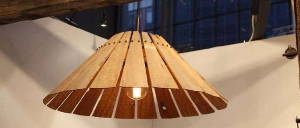 لوسترهای چوبی آریل