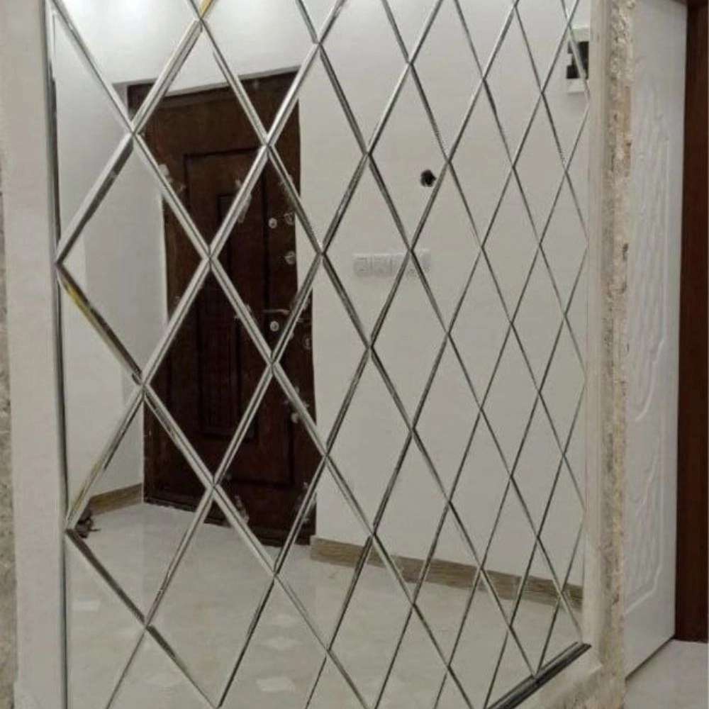 آینه کاری دیوار با طرح‌های مدرن و کلاسیک