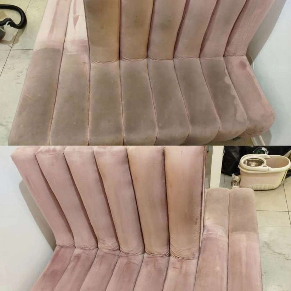 مبل‌شویی حرفه‌ای در محل تهران کیان واش با دستگاه‌های مدرن