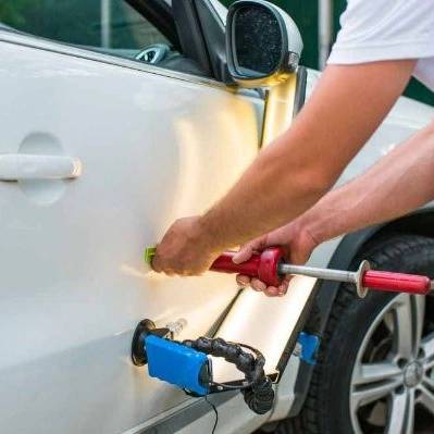 صافکاری و نقاشی خودرو شهید چکبر
