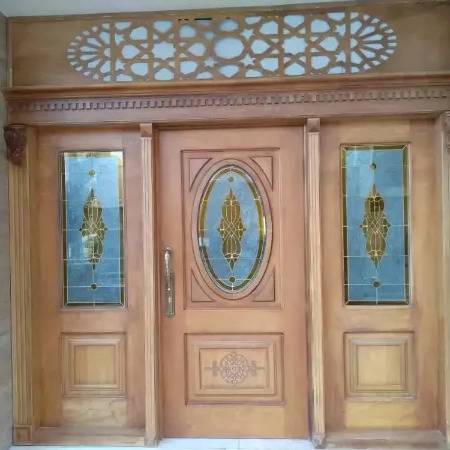 پله پیچ و نرده چوبی و مصنوعات چوبی ماکان چوب