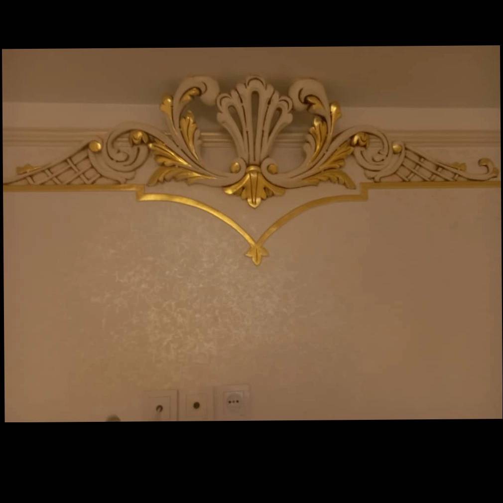 اجرای طرح ورق طلا