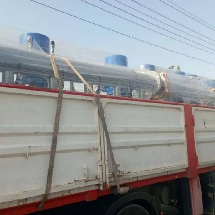 حمل بار با تریلی ده چرخ