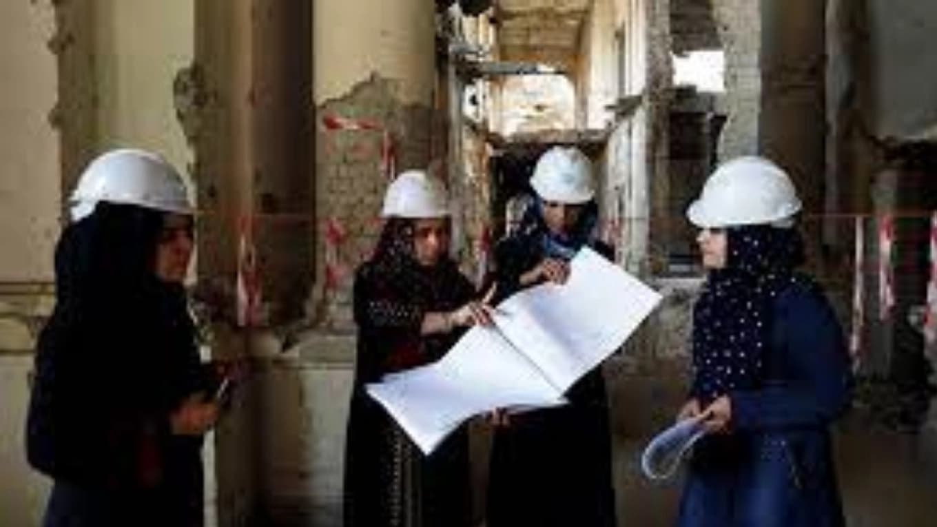 بازار کار مهندسی عمران برای خانم ها