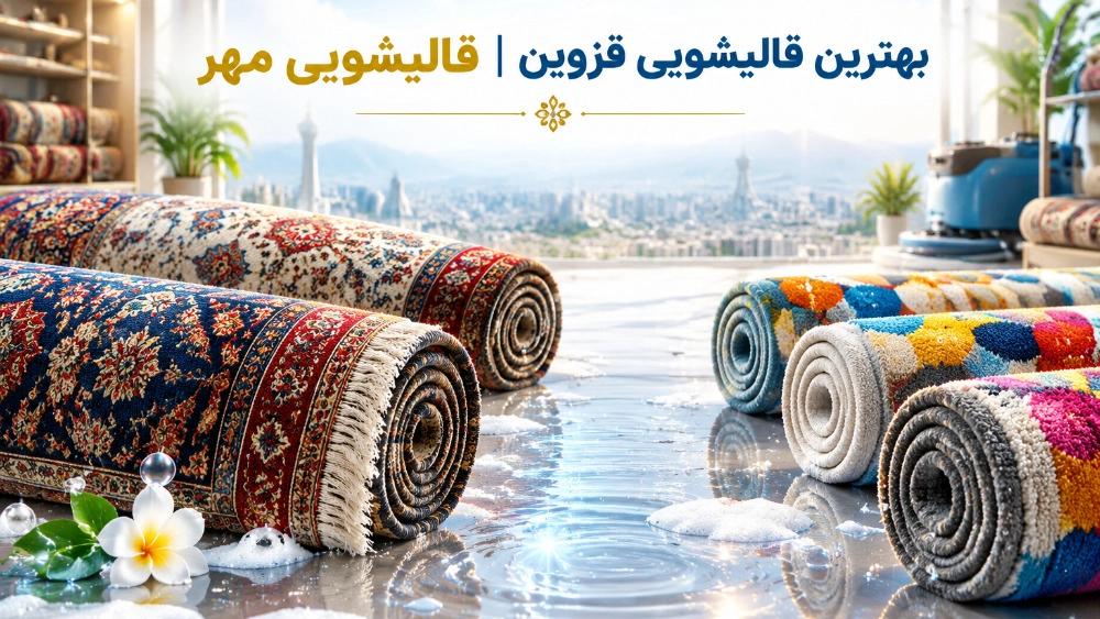 بهترین قالیشویی قزوین برای شستشوی فرش‌ های دستبافت و ماشینی