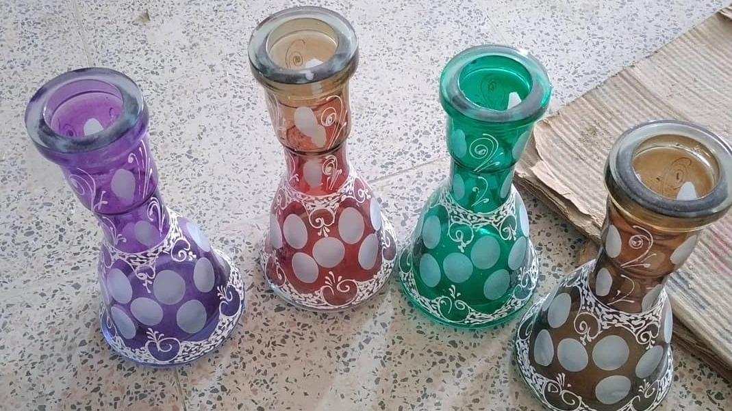 سفارش ساخت عمده شیشه قلیان اختصاصی و صادراتی در ورامین