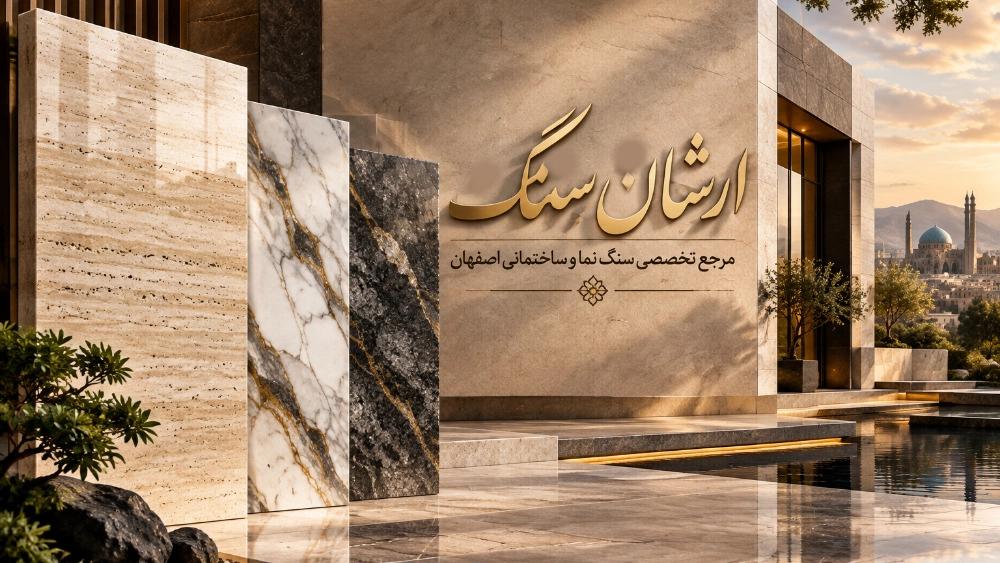 ارشان سنگ مرجع تخصصی فروش و صادرات سنگ نما و ساختمانی در اصفهان