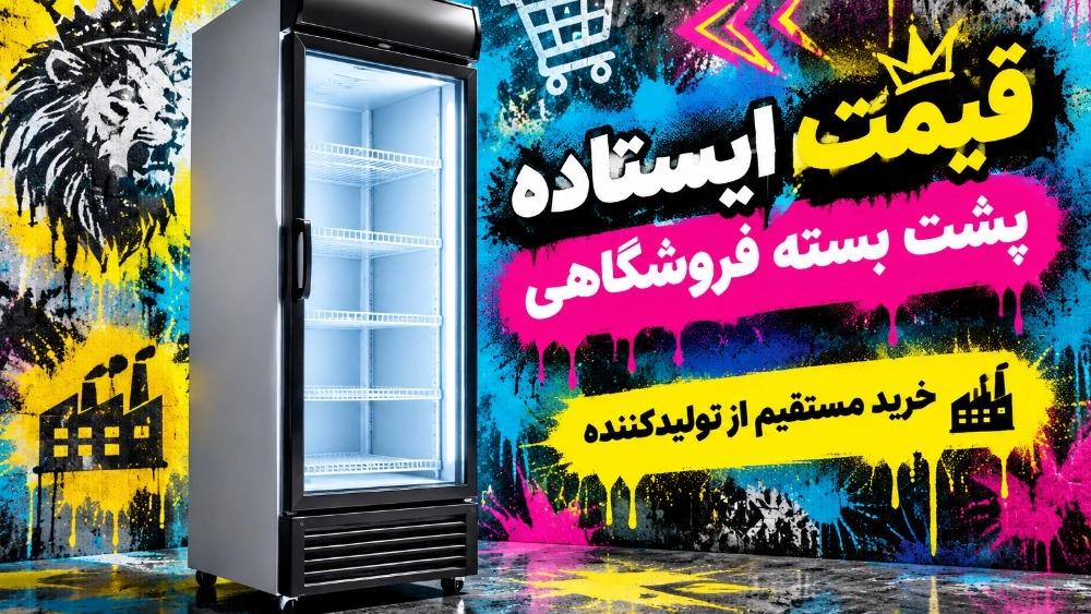 قیمت یخچال ایستاده پشت بسته فروشگاهی از تولیدکننده