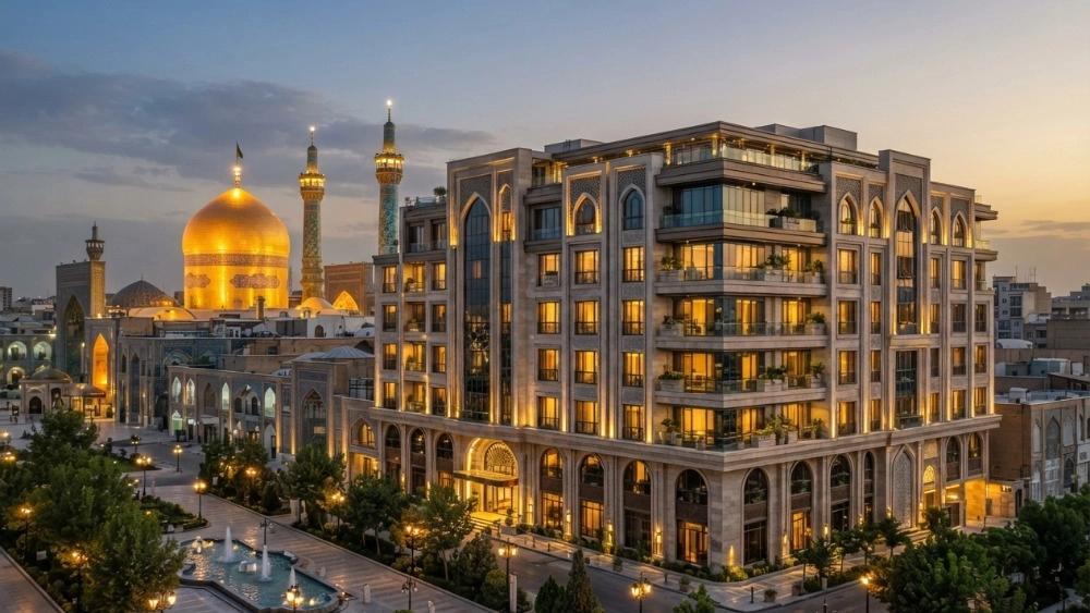 خرید هتل آپارتمان آماده بهره‌برداری در نزدیکی حرم مشهد
