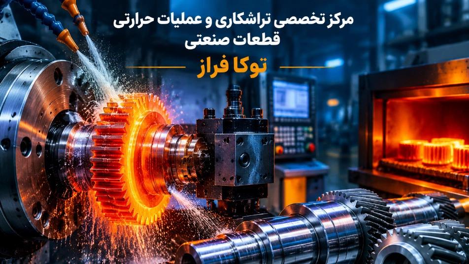 تراشکاری در اصفهان و ارائه خدمات عملیات حرارتی تخصصی