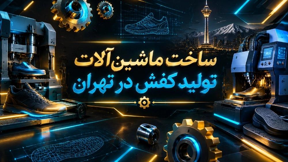 ساخت ماشین‌آلات تولید کفش و کفاشی در تهران