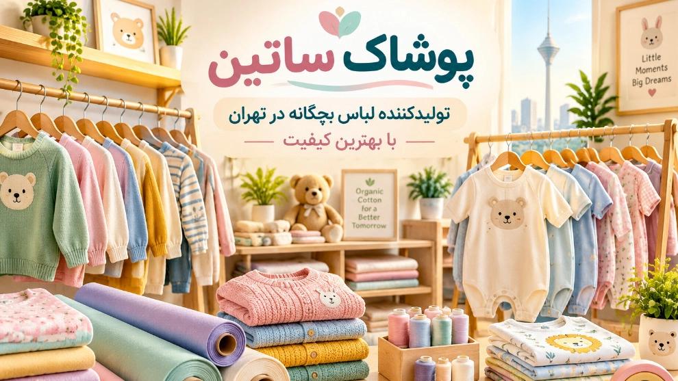 تولیدکننده لباس بچگانه در تهران با بهترین کیفیت