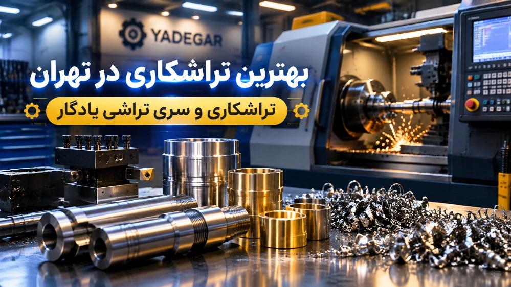 بهترین تراشکاری در تهران با خدمات سری‌ تراشی و ماشین‌ کاری قطعات