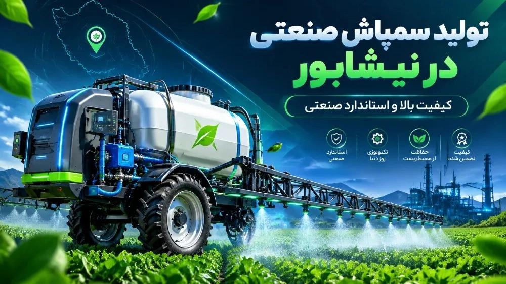 تولید دستگاه سمپاش صنعتی در نیشابور با کیفیت بالا