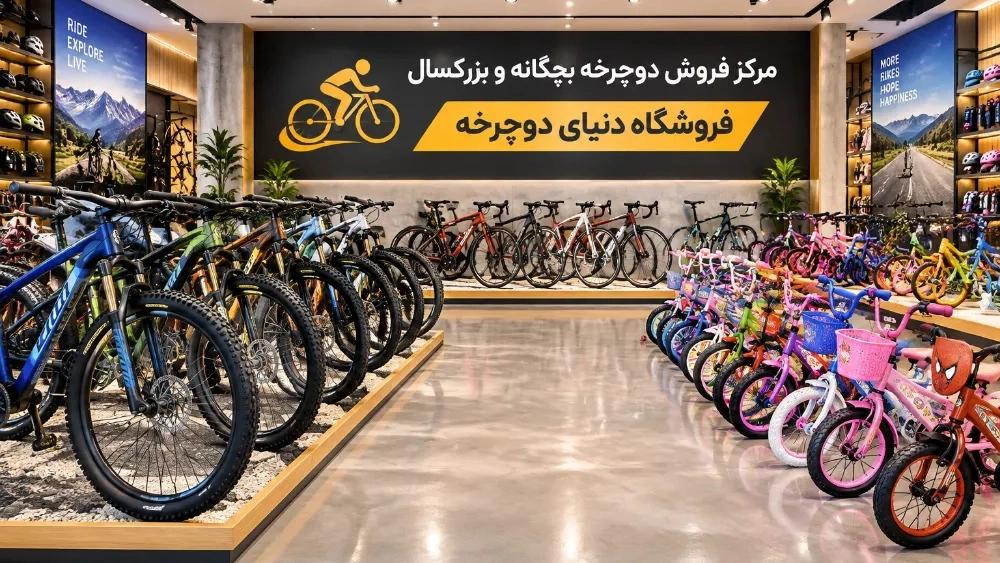 مرکز خرید انواع دوچرخه در رشت